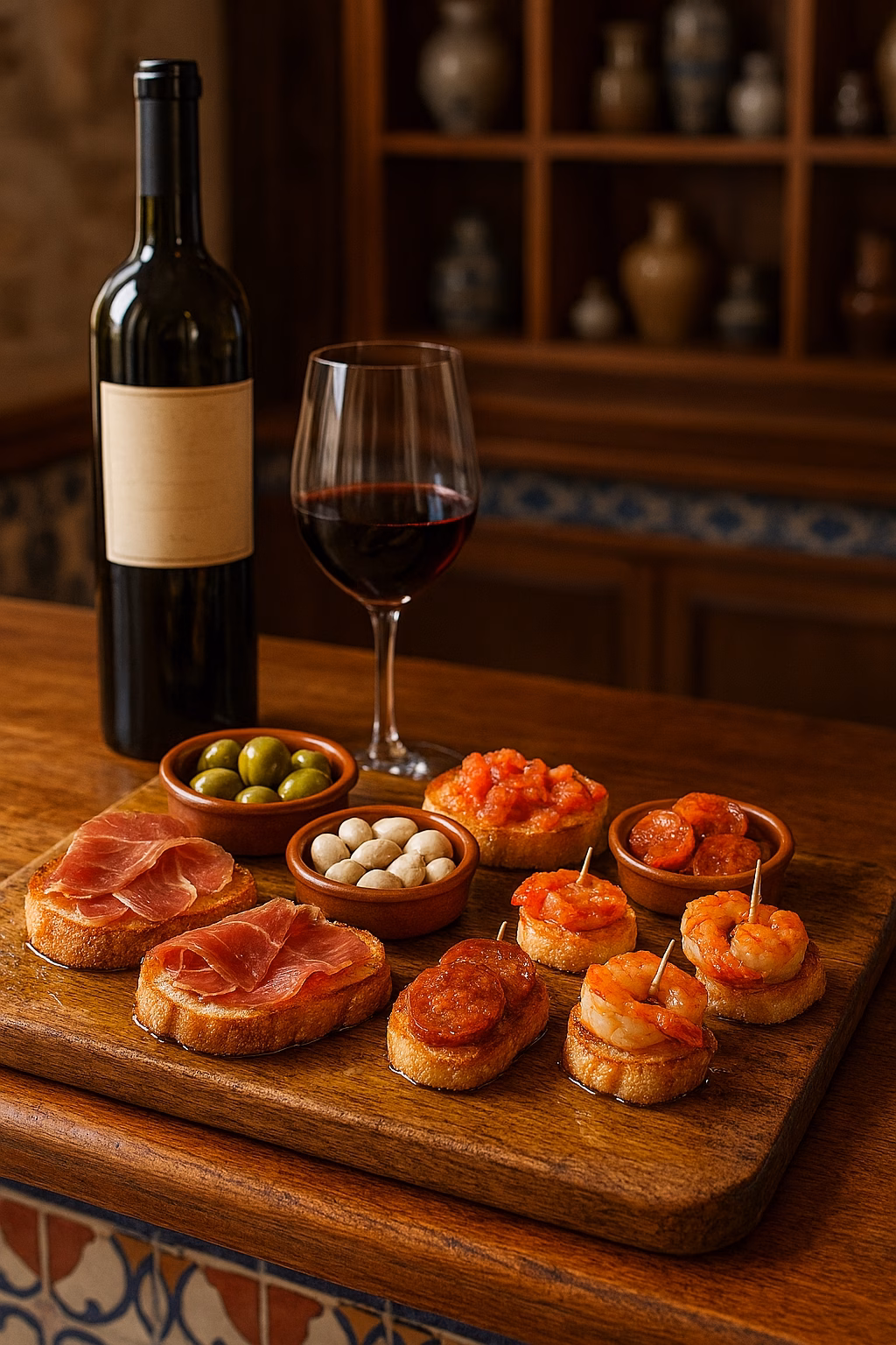 Plastik zwischen Sonne und Schatten